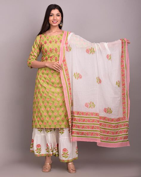 jaipuri mirror work suits online