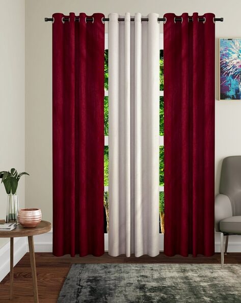 Maroon curtains deals