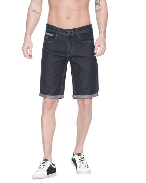 City Shorts with Roll-up Hem