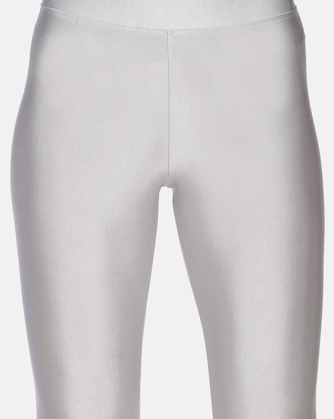 silver shimmer leggings