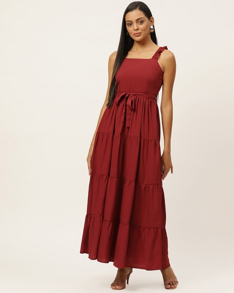 sleeveless gown online