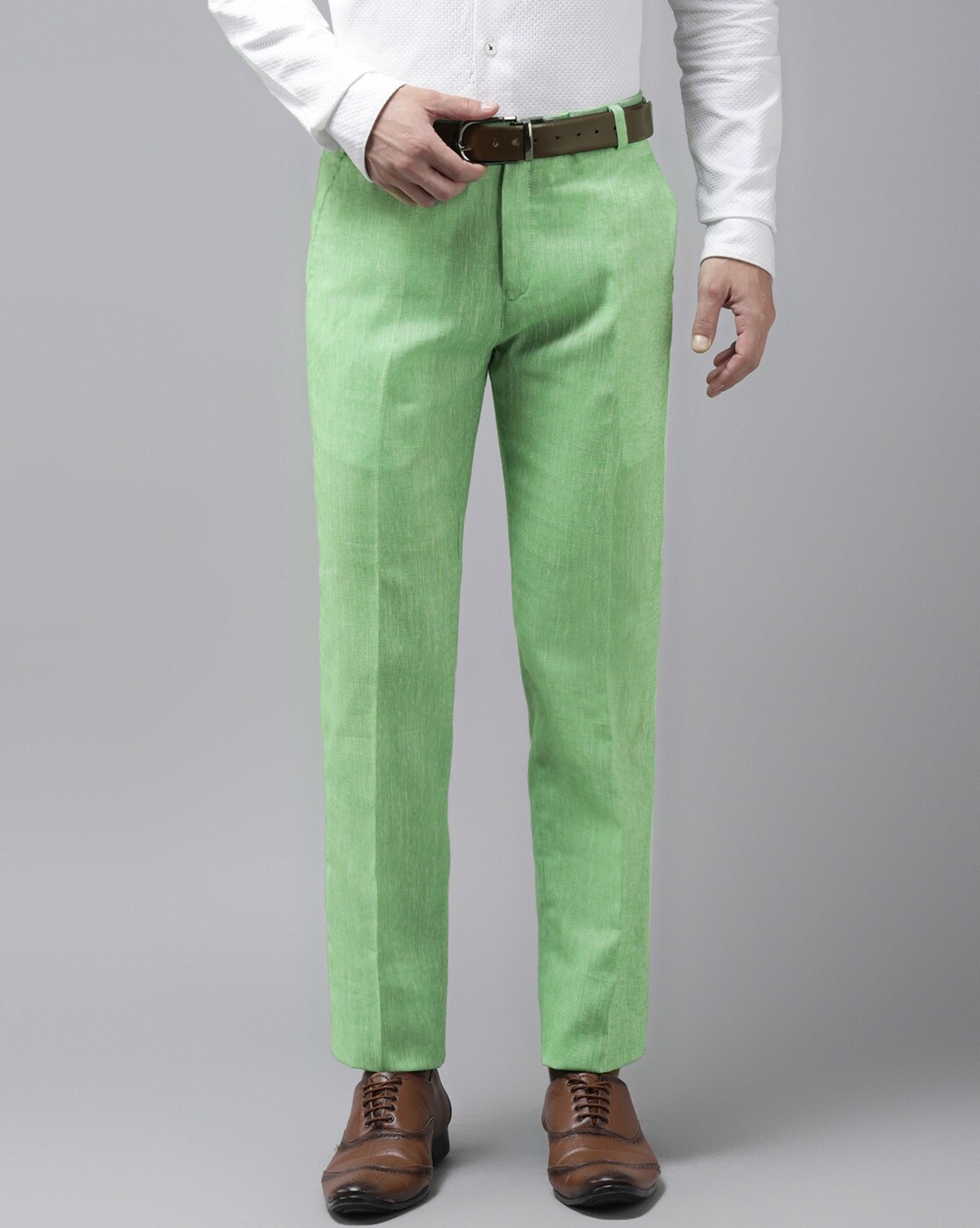 Jack & Jones Premium slim fit suit pants in green | ASOS