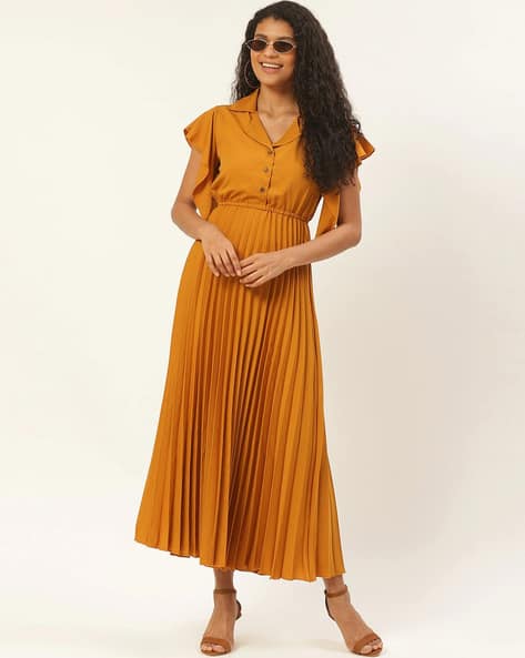 Buy Yellow Dresses for Women by U \u0026 F 
