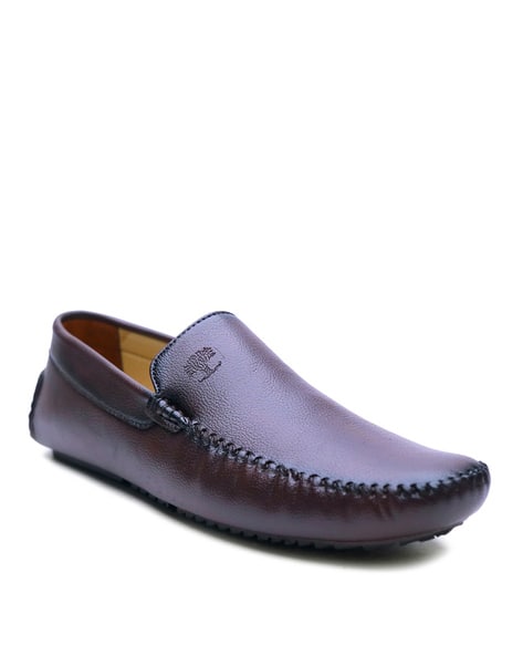 Textured Loafer Design Casual Shoes