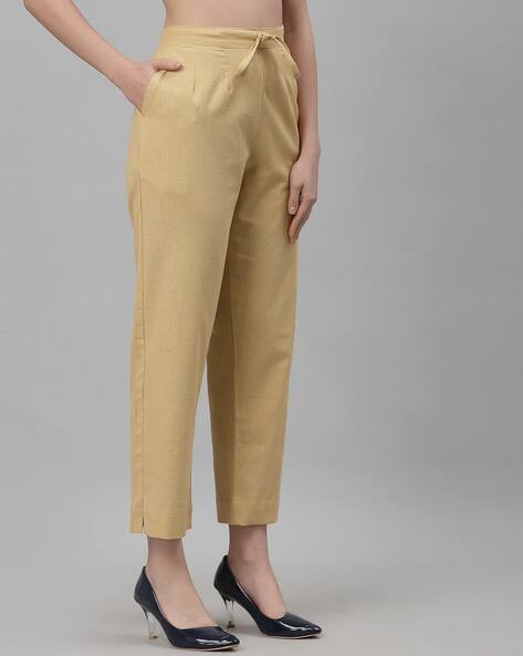 Buy Brown Trousers \u0026 Pants for Women by 