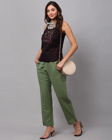 15 Olive Green Pant Outfit Ideas For Women Comfy  Stylish