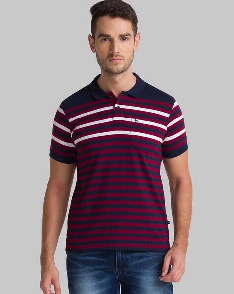 Buy Blue Tshirts for Men by PARX Online 