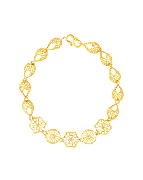 Buy Malabar Gold 22 KT Two Tone Gold Loose Bracelet for Women Online