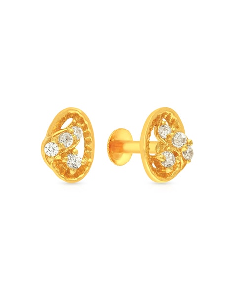 Buy Mine Diamond Earring EG2217 for Women Online | Malabar Gold & Diamonds