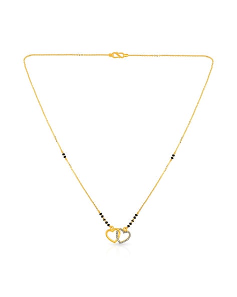 Heart mangalsutra on sale