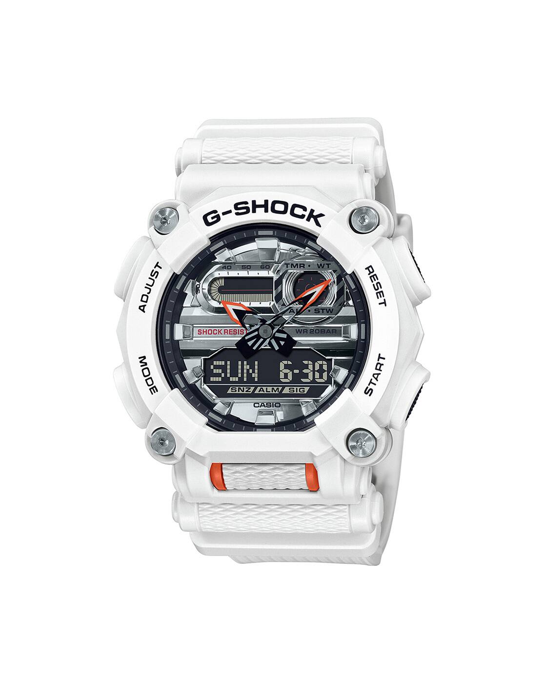 G1151 G-Shock GA-900AS-7ADR Analog-Digital Watch