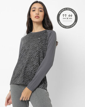 Buy Grey Tshirts for Women by PERFORMAX Online