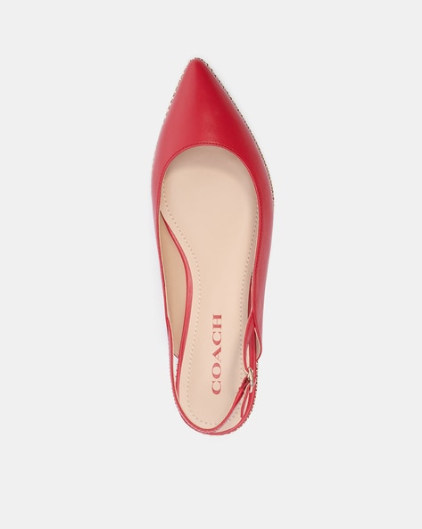 Coach on sale red flats