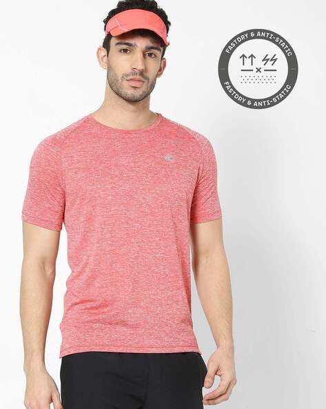 Regular Fit Cationic Fastdry Active Raglan T-Shirt
