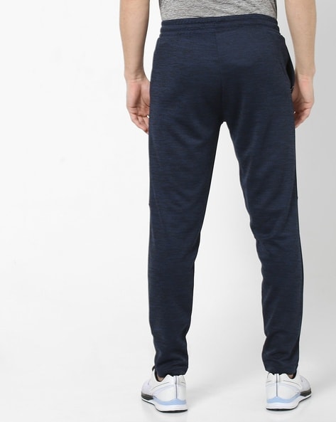 Panelled Track Pants - Baby Blue/White