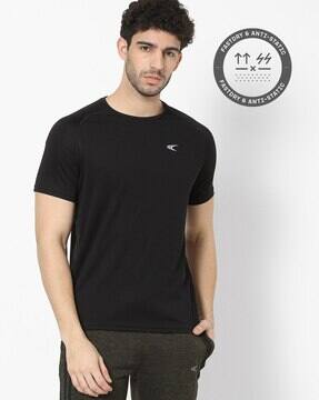 Buy Black Tshirts for Men by PERFORMAX 