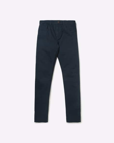 Ankle-Length Trousers with 5-pocket Styling