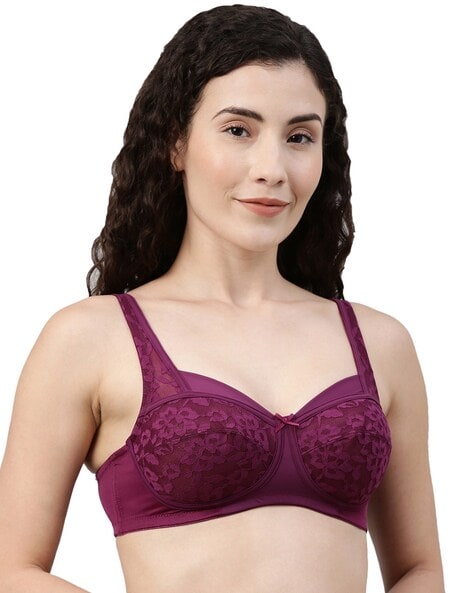 Buy Purple Bras for Women by BITZ Online