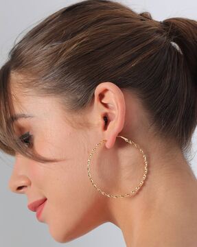 Mahi Gold Plated Designer Bali Earrings for girls and women ER1109623G :  : Fashion