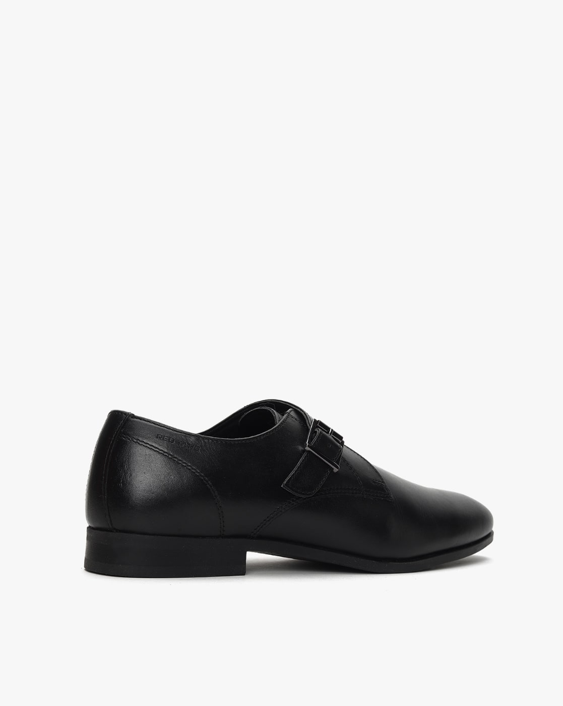 Buy RED TAPE Leather Monk Shoes Online | Ajio.com