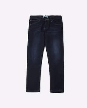 Lightly-Washed Skinny Jeans-image-2