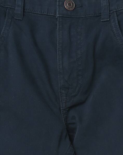 Ankle-Length Trousers with 5-pocket Styling view 3