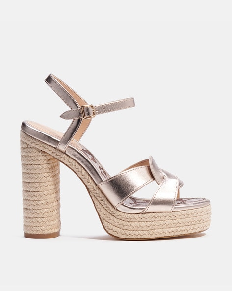 coach platform heels