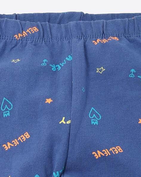 Buy Blue Leggings for Girls by KG FRENDZ Online