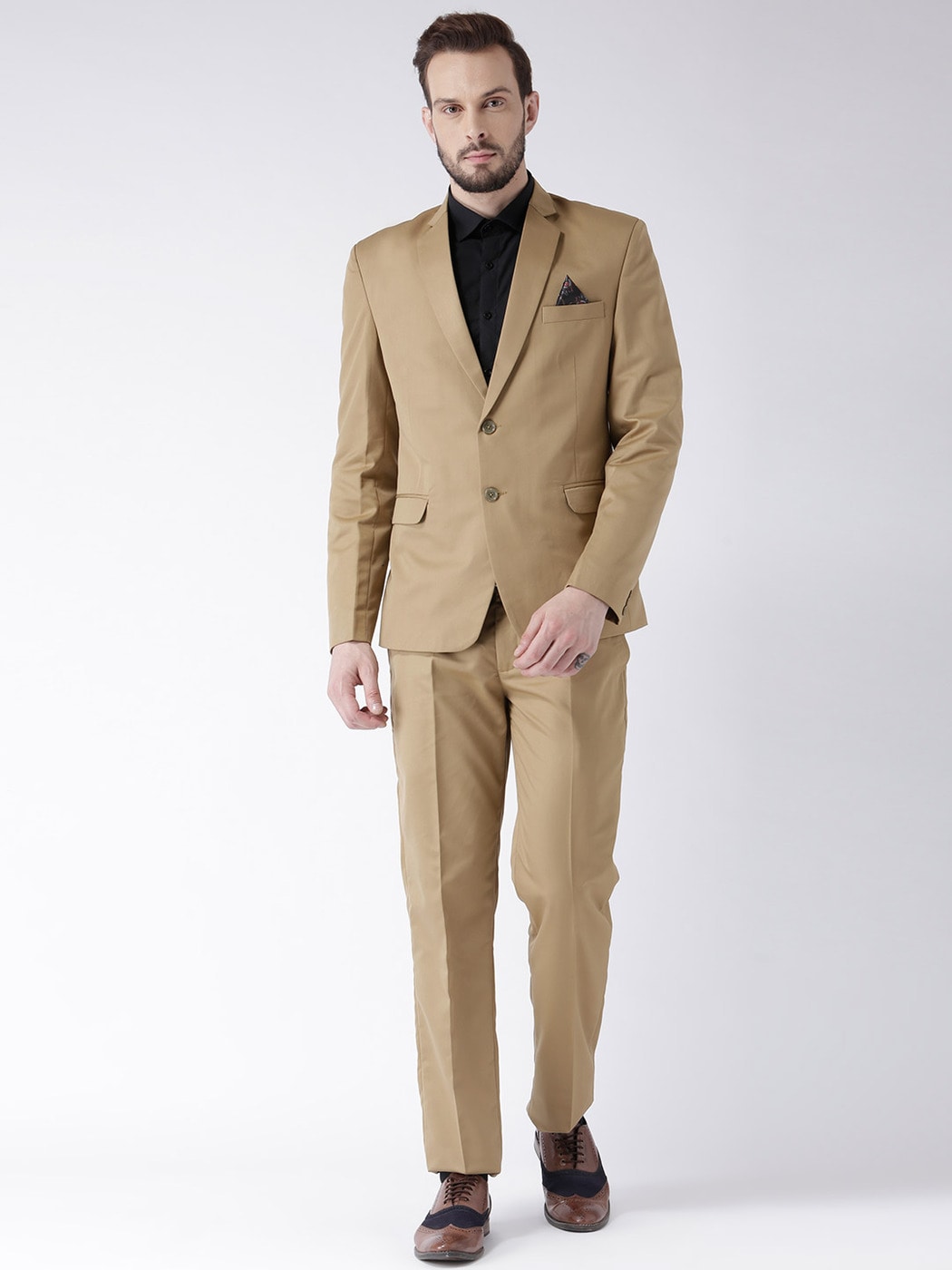 Suit Mens Formal Three Piece Blazer Trouser Waist Coat Shirt  Neck  Tie  MS59