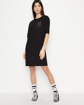 Buy Black Dresses for Women by ARMANI EXCHANGE Online Ajio