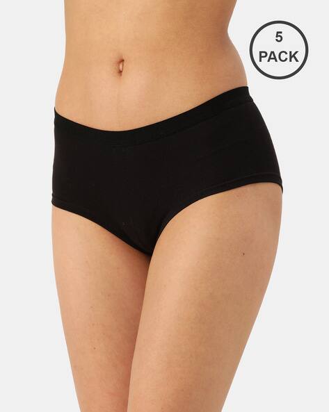 Buy Black Panties for Women by AMOSIO 