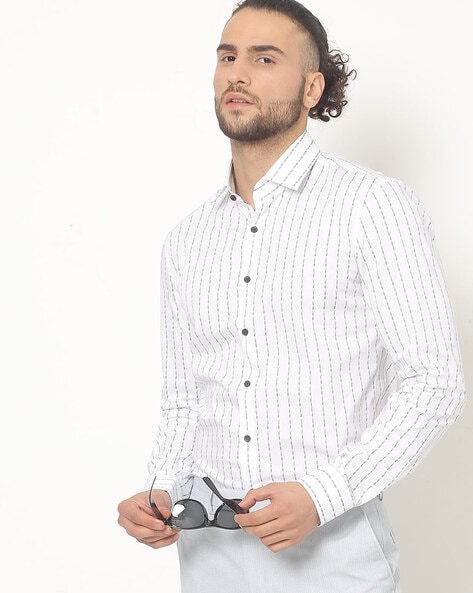 Buy White Shirts for Men by Calvin Klein Jeans Online Ajio