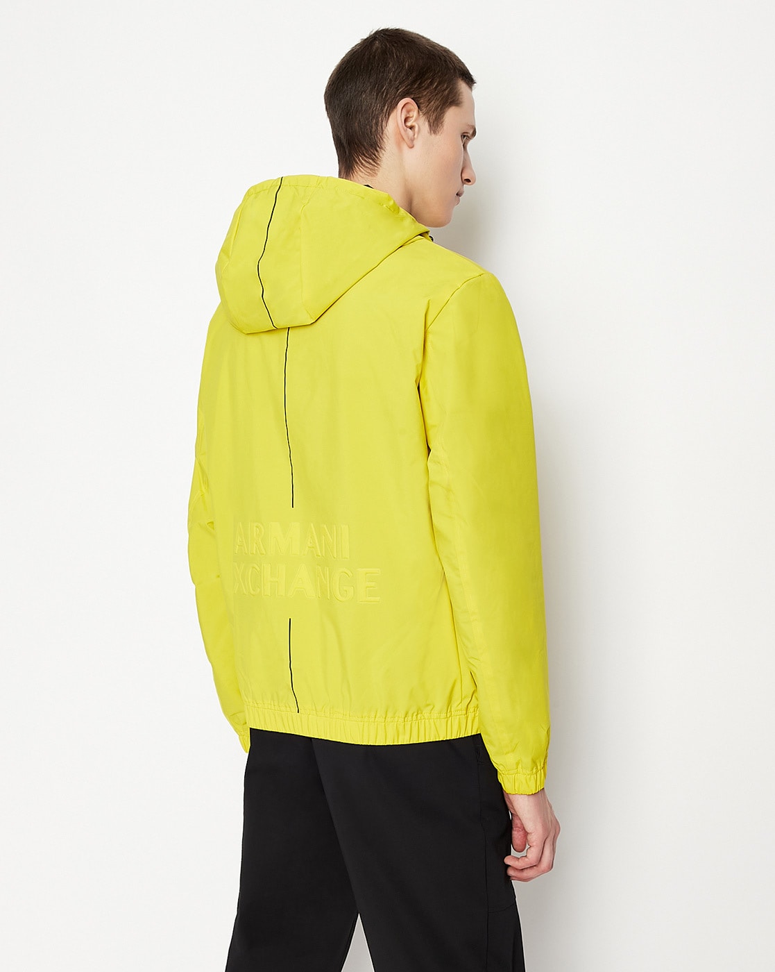 Armani exchange yellow outlet jacket