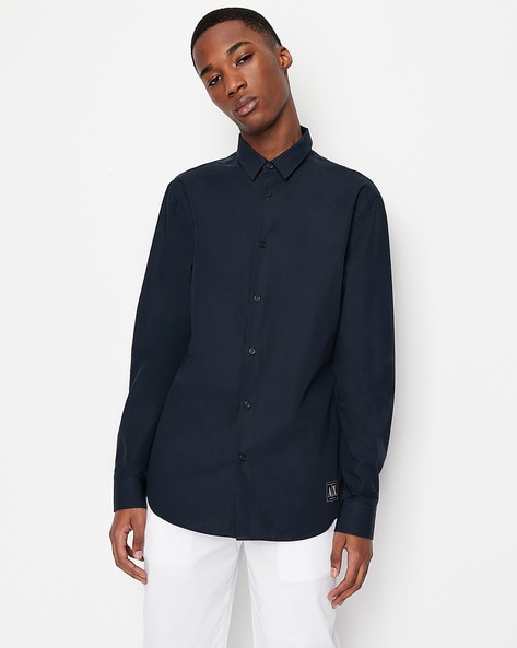 Armani exchange hot sale collar shirt