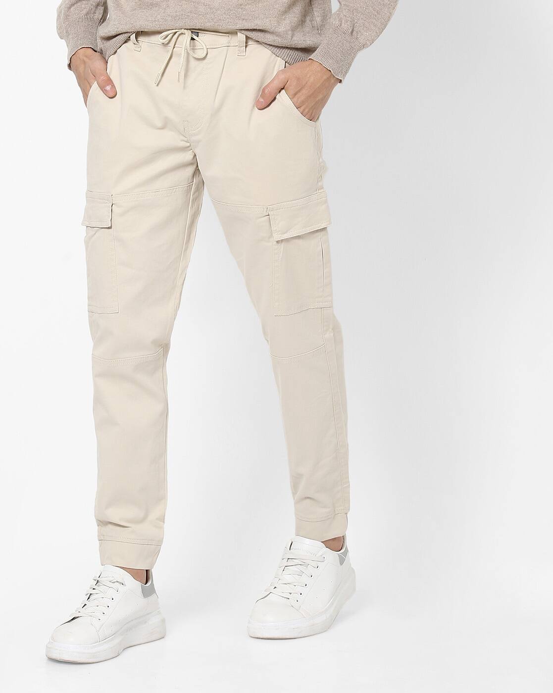 Buy Brown Trousers \u0026 Pants for Men by 