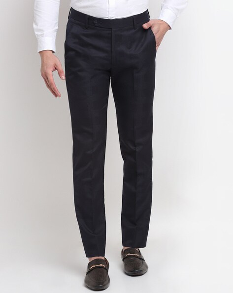 Pro Flyer - Black - Super Stretch Slim Suit Pants, Suit Pants