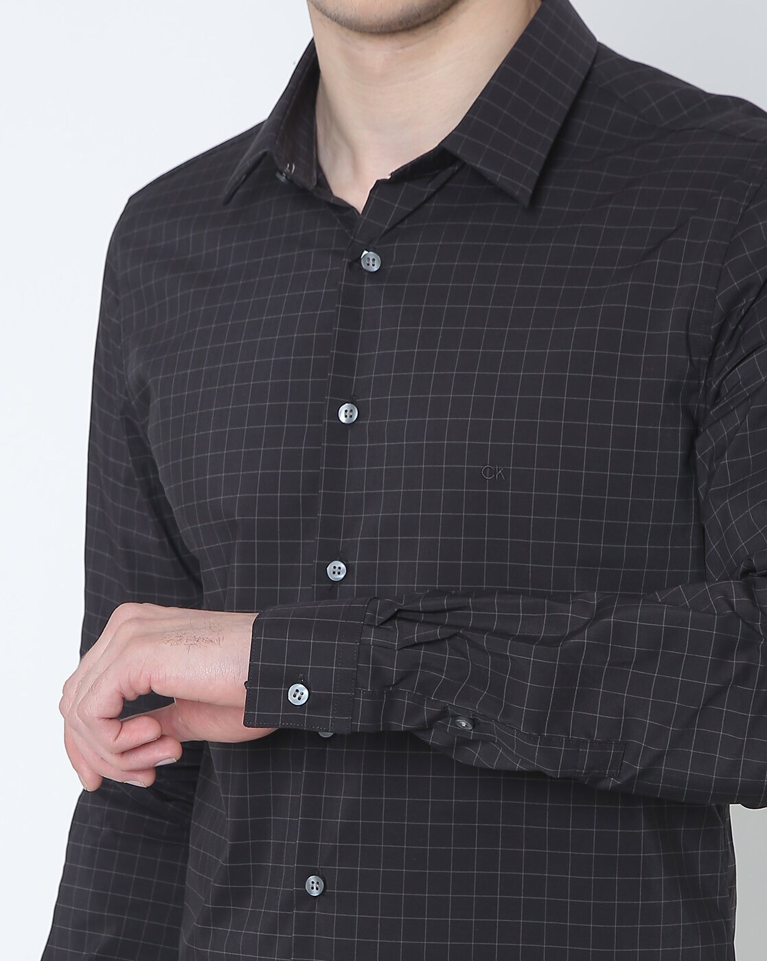 Buy Black Shirts for Men by Calvin Klein Jeans Online