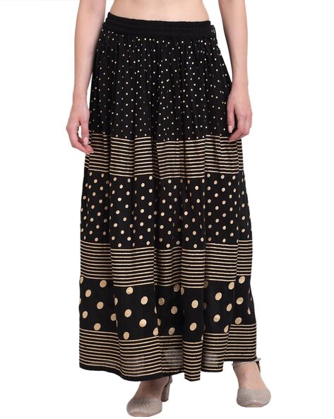 Polka dot clearance skirt online india