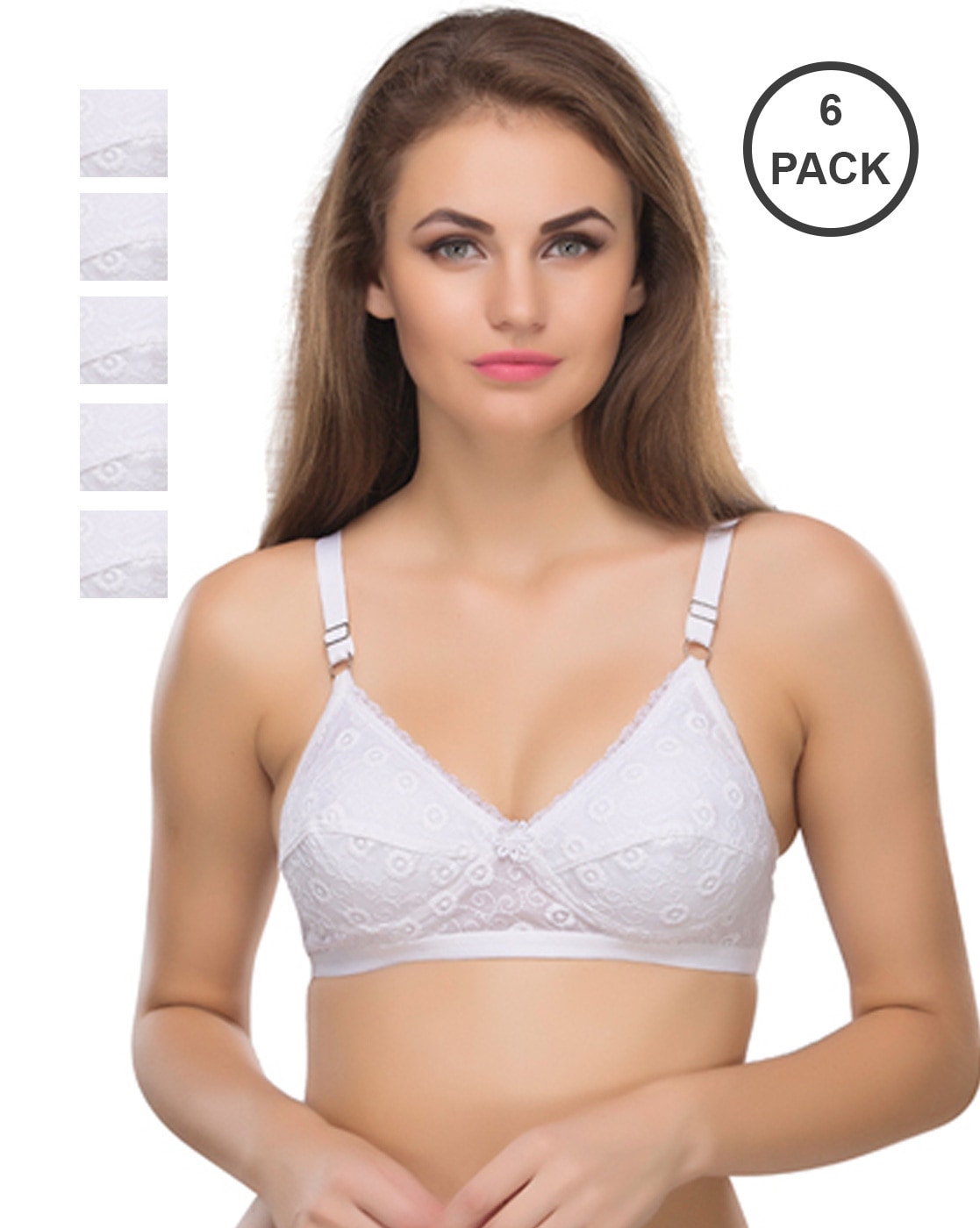 BODYCARE Women's Cotton Chicken Non Padded Bra – Online Shopping site in  India