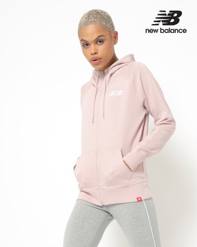 peach new balance hoodie