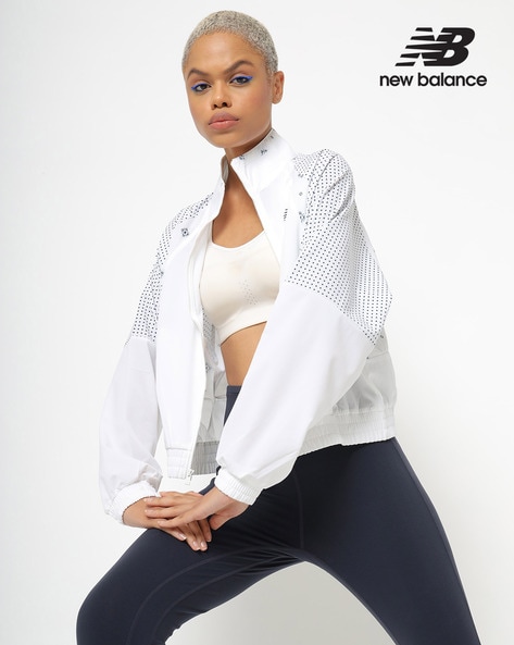 New balance jacket white hotsell