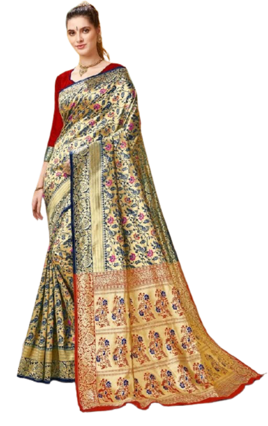 Buy Multi Sarees for Women by MF Online | Ajio.com