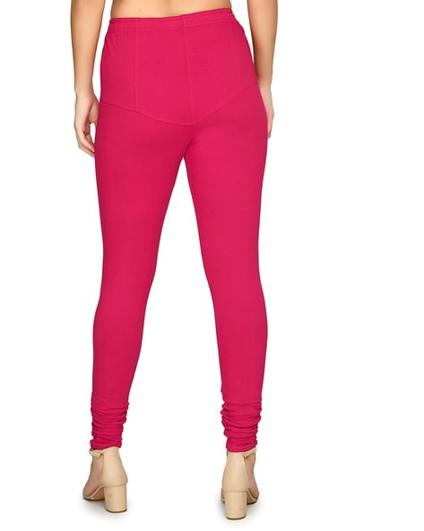 Plain Pink Straight Fit Ladies Legging in Indore at best price by Aaru  Aarush Apparels - Justdial