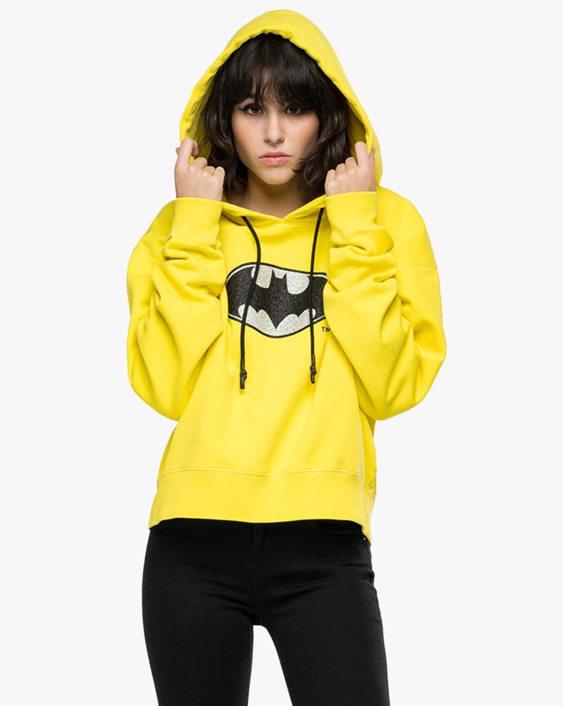 Buy Yellow Sweatshirt & Hoodies for Women by REPLAY Online 
