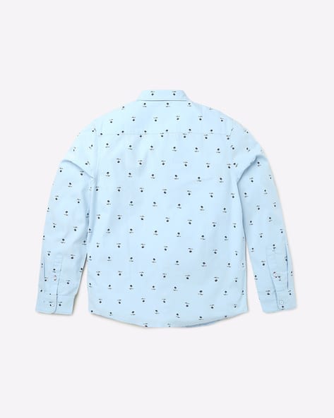 Novelty Print Shirt with Patch Pocket view 2