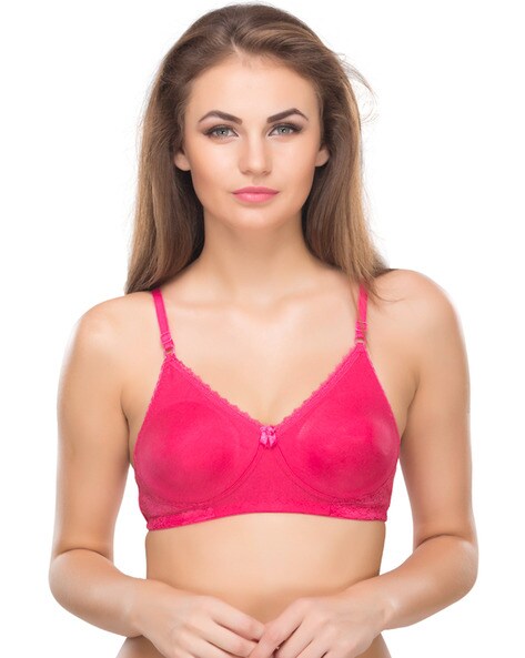Full Coverage Bra with Adjustable Strap