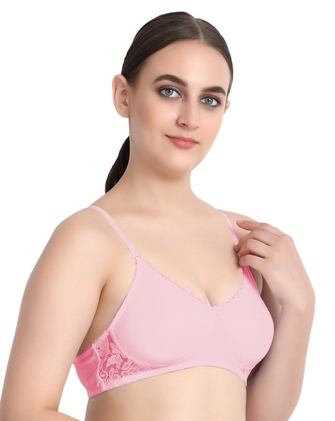 Coobie Bralettes for Women V-Neck Mastectomy Bras with Adjustable Strap Bra  Women's Seamless Bra for Everyday, Pink, One Size : : Clothing,  Shoes & Accessories