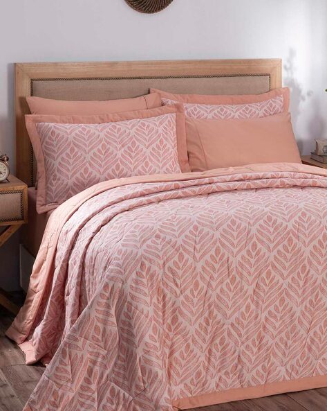 Buy Peach Blankets Dohars Quilts for Home Kitchen by Maspar