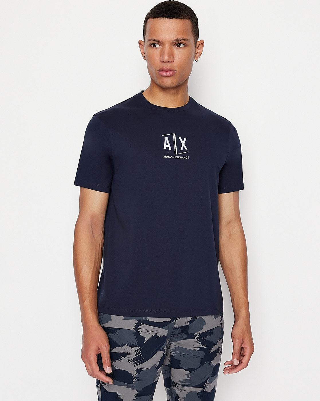 Buy Navy Blue Tshirts for Men by ARMANI EXCHANGE Online 