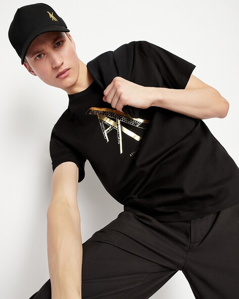 Buy Black Tshirts for Men by ARMANI EXCHANGE Online 